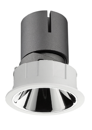 [LV-INT-ASL09] Adjustable Spotlight, 9W (Recessed, Lighting Control type On/Off, CCT 3000K, Beam Angle 15°, IP20, None)