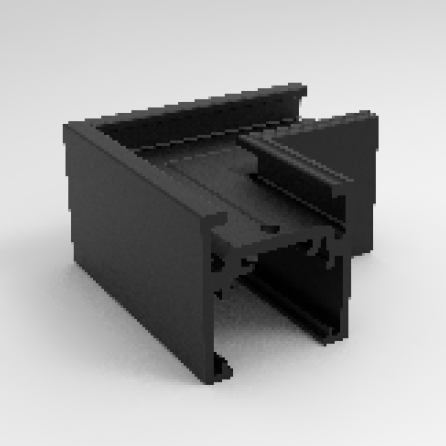 Surface / Pendant Magnetic Track 21mm L Shape Horizontal Accessory