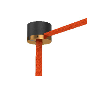 [LV-INT-WB90DSA] 90° Double Side Ceiling Box Weave Belt Accessory (gold)