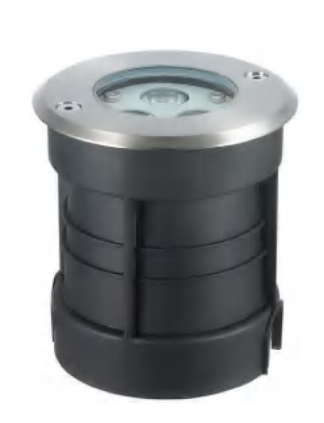 LED In-ground UpLight, 1W (Lighting Control type On/Off, CCT 3000K, Beam Angle 15°)
