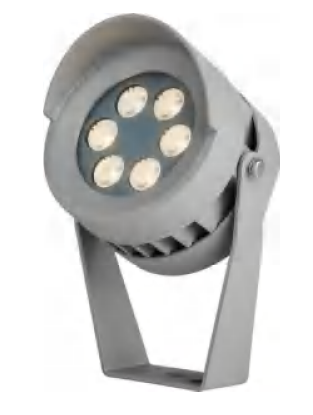[LV-EXT-RAFL12] Round Architectural Flood Light, 12W (Lighting Control type On/Off, CCT 3000K, Beam Angle 15°)