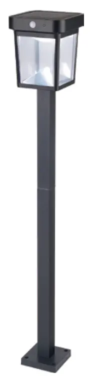 [LV-GRN-SPL02] Solar Pole Light, 2W, 8Hrs Working Time, 60*30 Seconds on Detection (CCT 3000K)