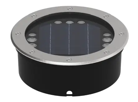 [LV-GRN-SUL016] Solar UP Light, 1.6W, D:260mm, 24Hrs Working Time (CCT 3000K, Beam Angle 15°)