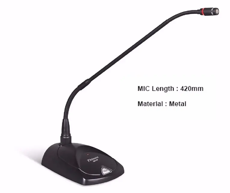 GM-20 Professional gooseneck microphone