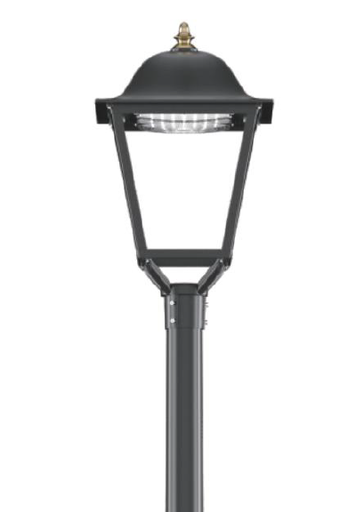 [LV-EXT-LGPPT40] LED Garden Post Pole Top, 40W