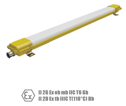 [LV-IND-EXBL75] Explosion-Proof Batten Light, 75W, L:120cm