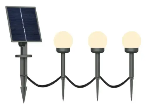 Solar Spike Spheres, 3W, 8Hrs Working Time