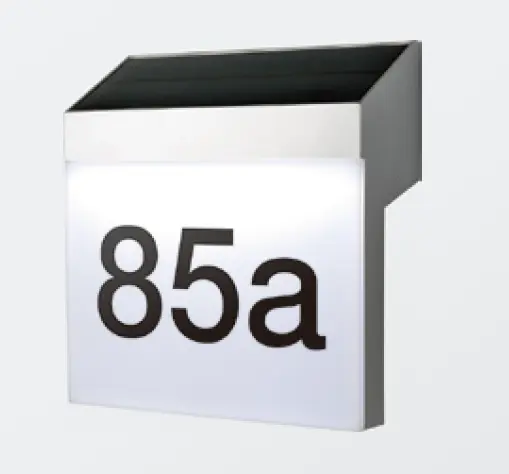 Solar Number Panel, 0.5W, 8/40 Hrs Working Time