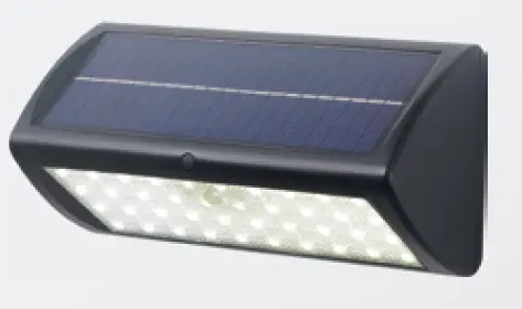 Solar Wall Light PIR, 5W, 8Hrs Working Time, 160*30 Seconds on Detection