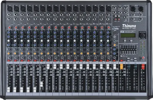 [MX-F16] Thinuna MX-F16 16-CH stereo two braid mixer with USB and effector